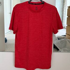 *Like New* Gaiam Men’s Red Performance Tee- Moisture-Wicking Activewear (Size S)